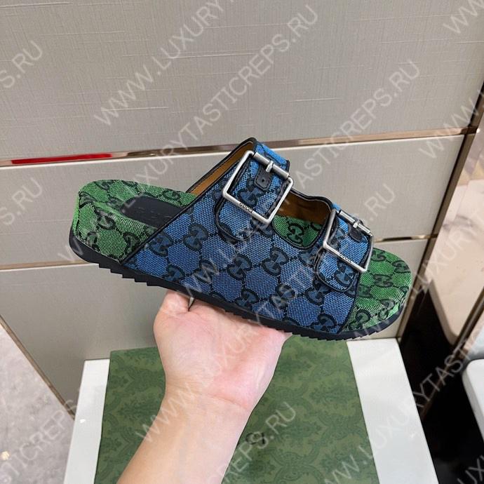 G*u*i sandals blue 658020