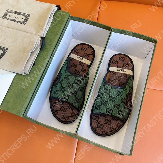 G*u*i sandals green 748954