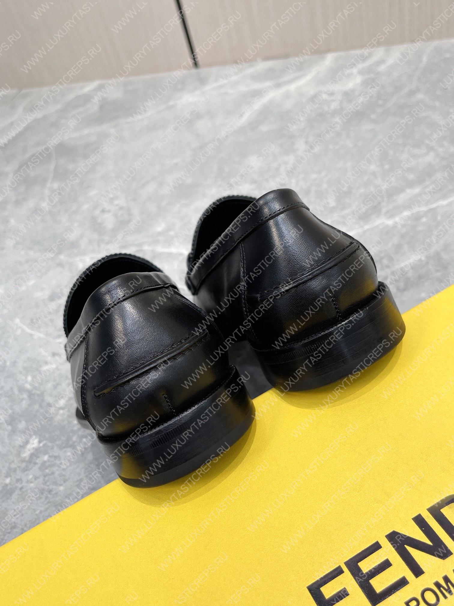 F**di o’lock driving loafers black 7d1561a