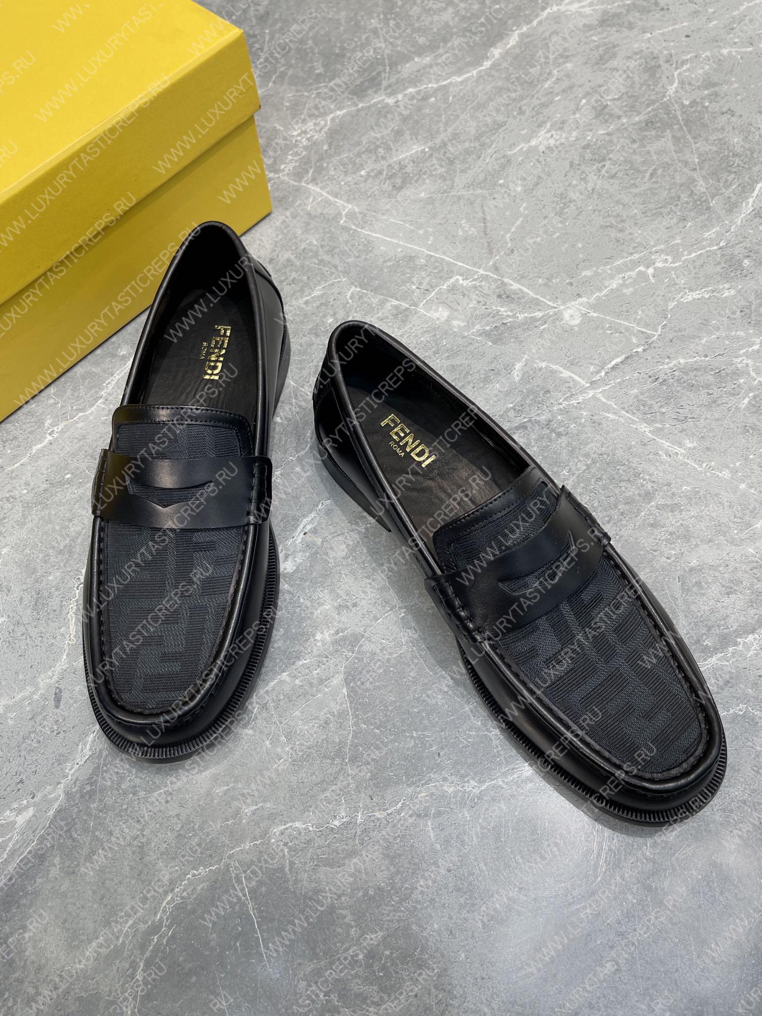 F**di o’clock loafers black 7d1550ajzff0r7r