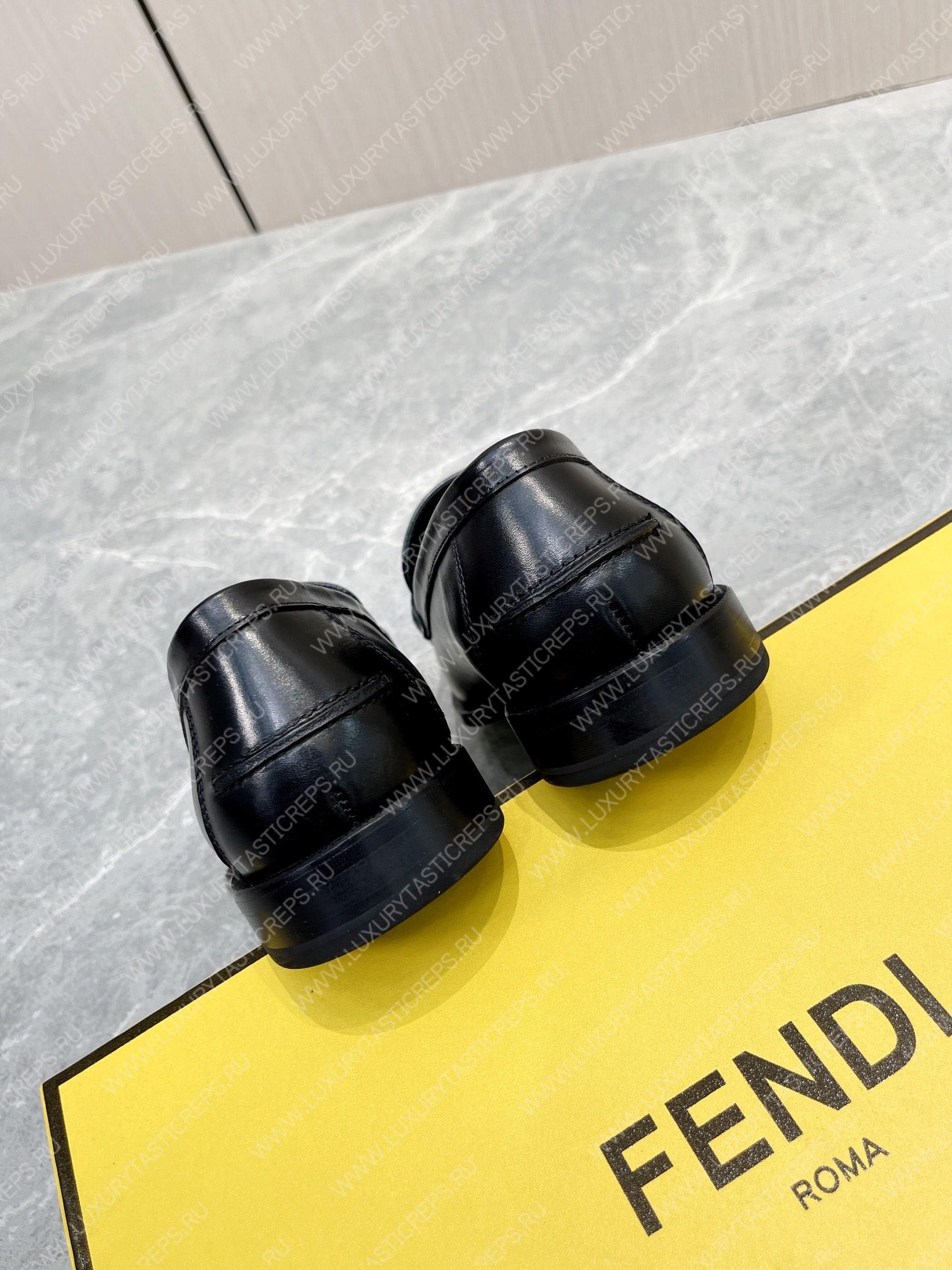 F**di o’clock loafers black 7d1550ajzff0r7r