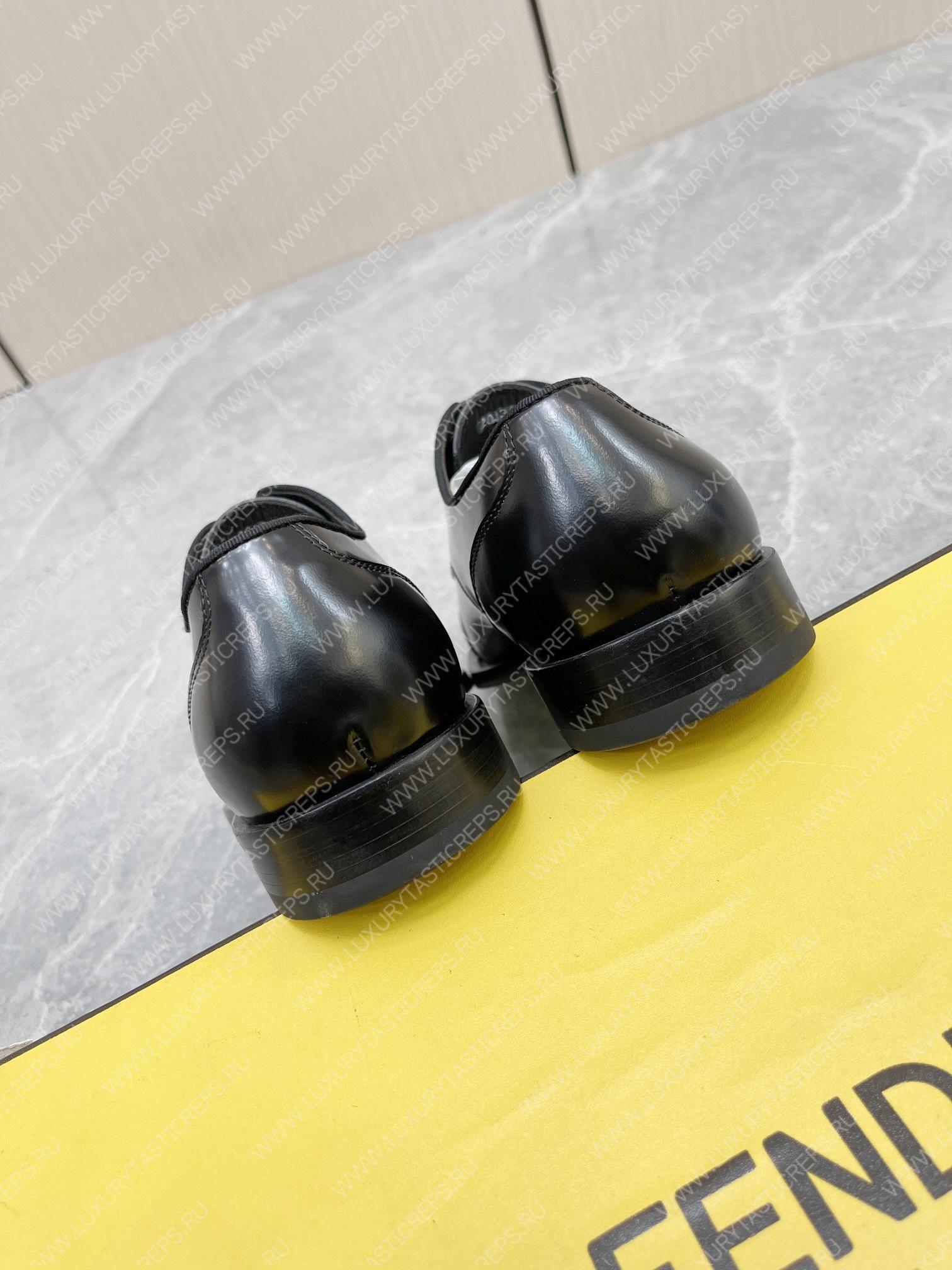 F**di loafers black 723176