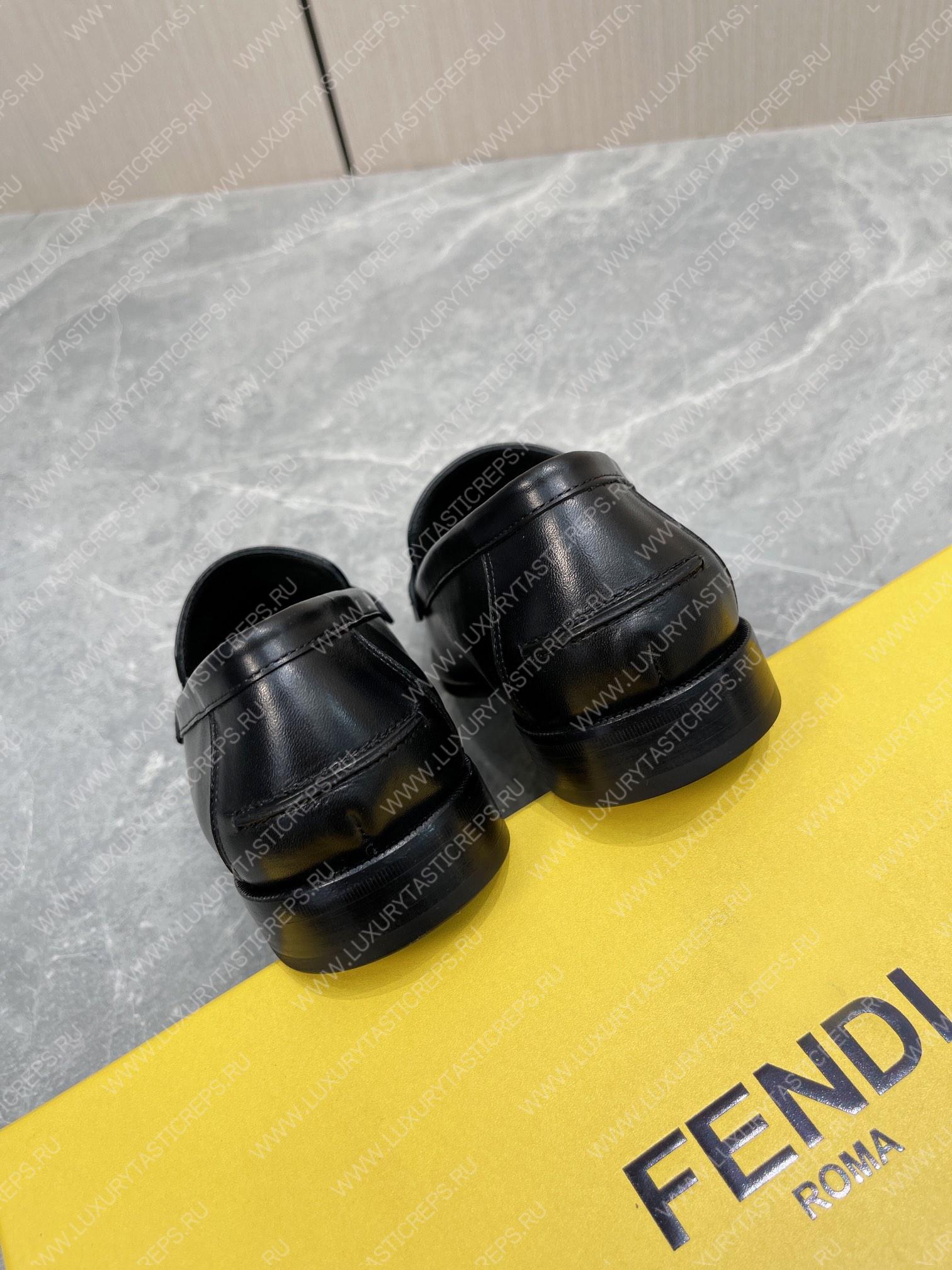 F**di o’lock driving loafers black 7d1561a