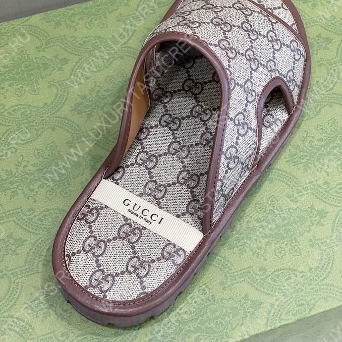 G*u*i signora monk strap shoes brown m60173