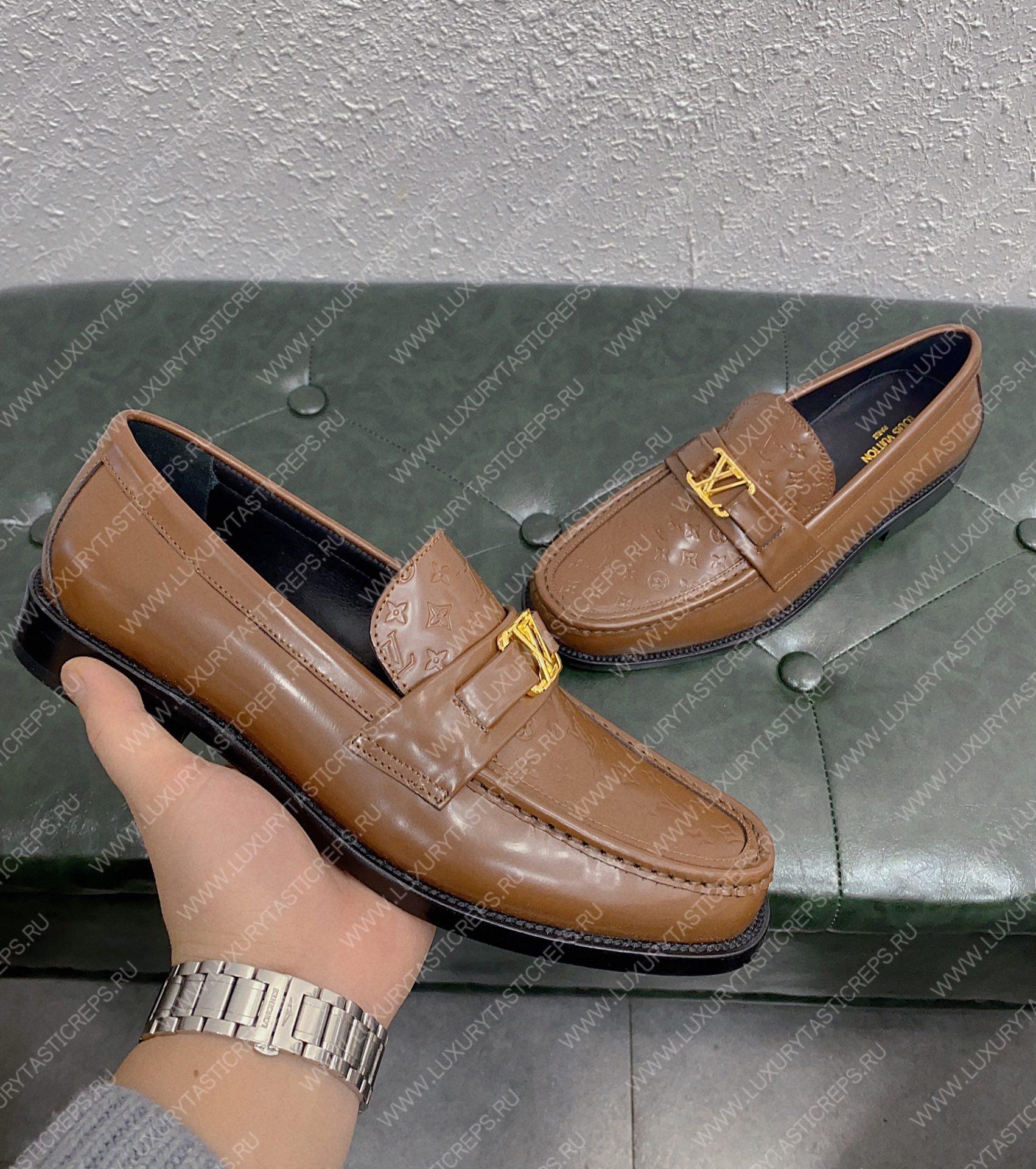 l**is V*t*n major loafer brown 1aamyp