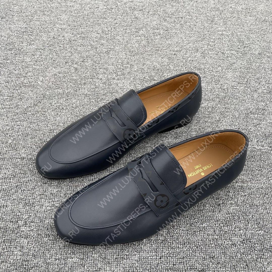 l**is V*t*n lv glove loafer dark blue 1a9a9w