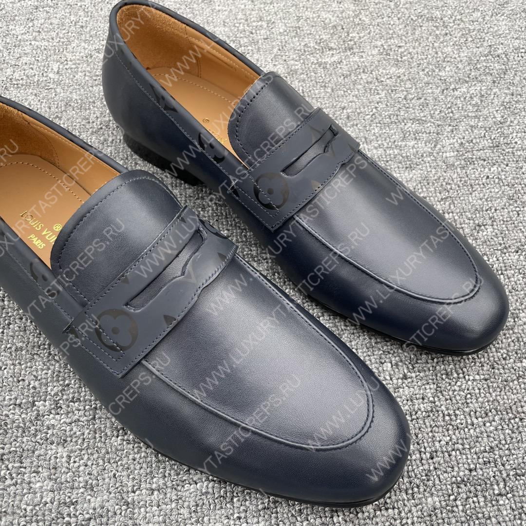 l**is V*t*n lv glove loafer dark blue 1a9a9w