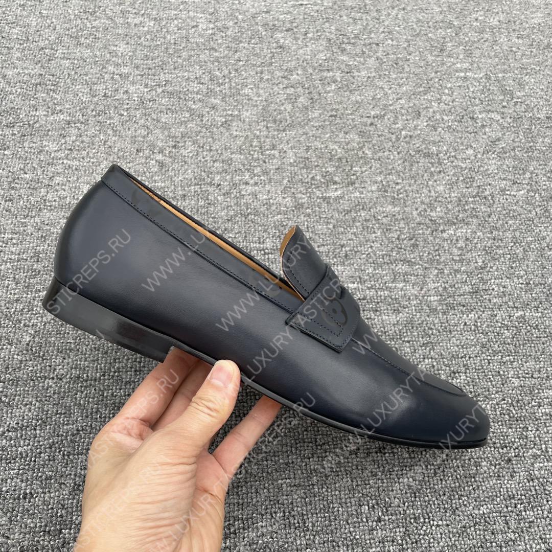 l**is V*t*n lv glove loafer dark blue 1a9a9w