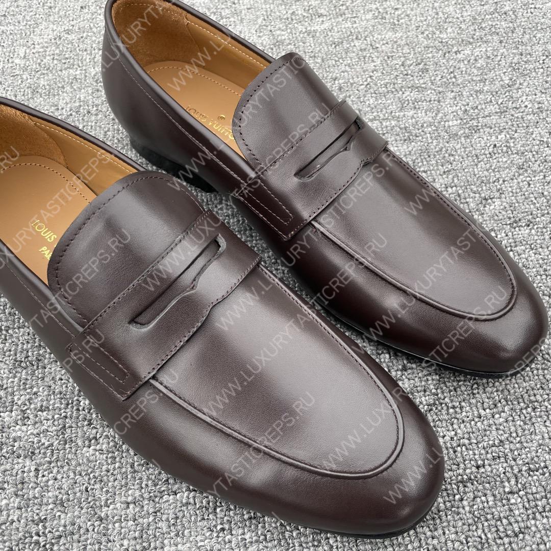 l**is V*t*n lv glove loafer brown 1a9a9w
