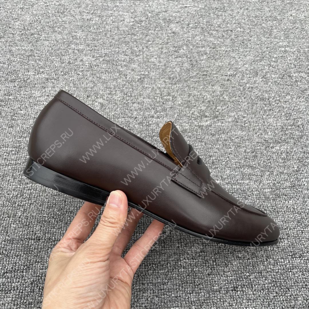 l**is V*t*n lv glove loafer brown 1a9a9w