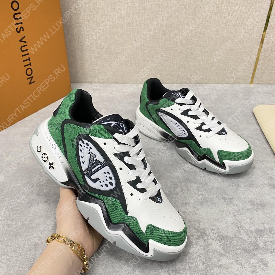 l**is V*t*n trainer sneaker green/white 4508746