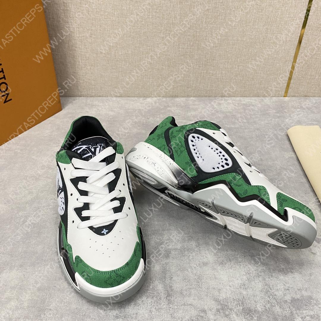 l**is V*t*n trainer sneaker green/white 454536