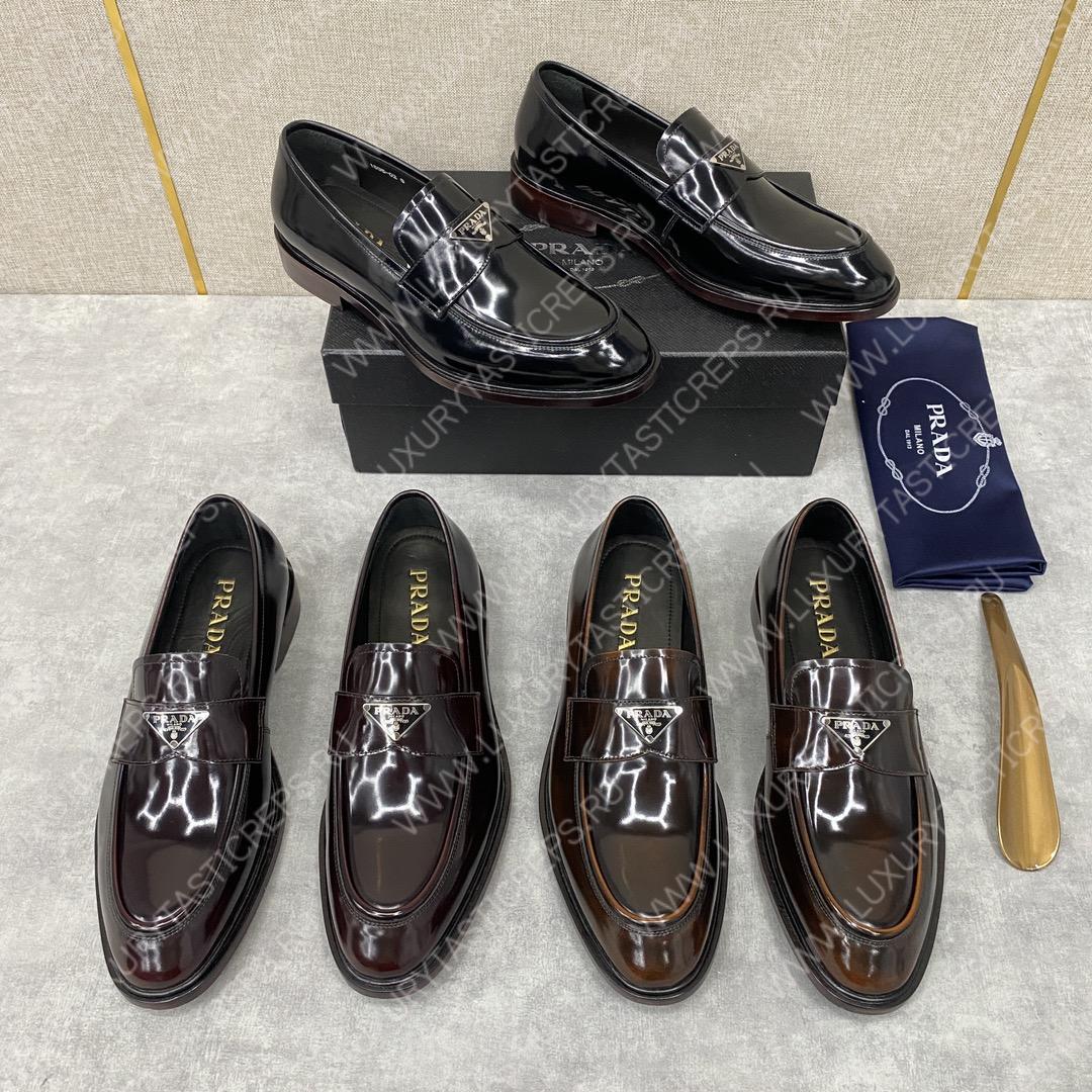 Pra*a loafers black 2db180