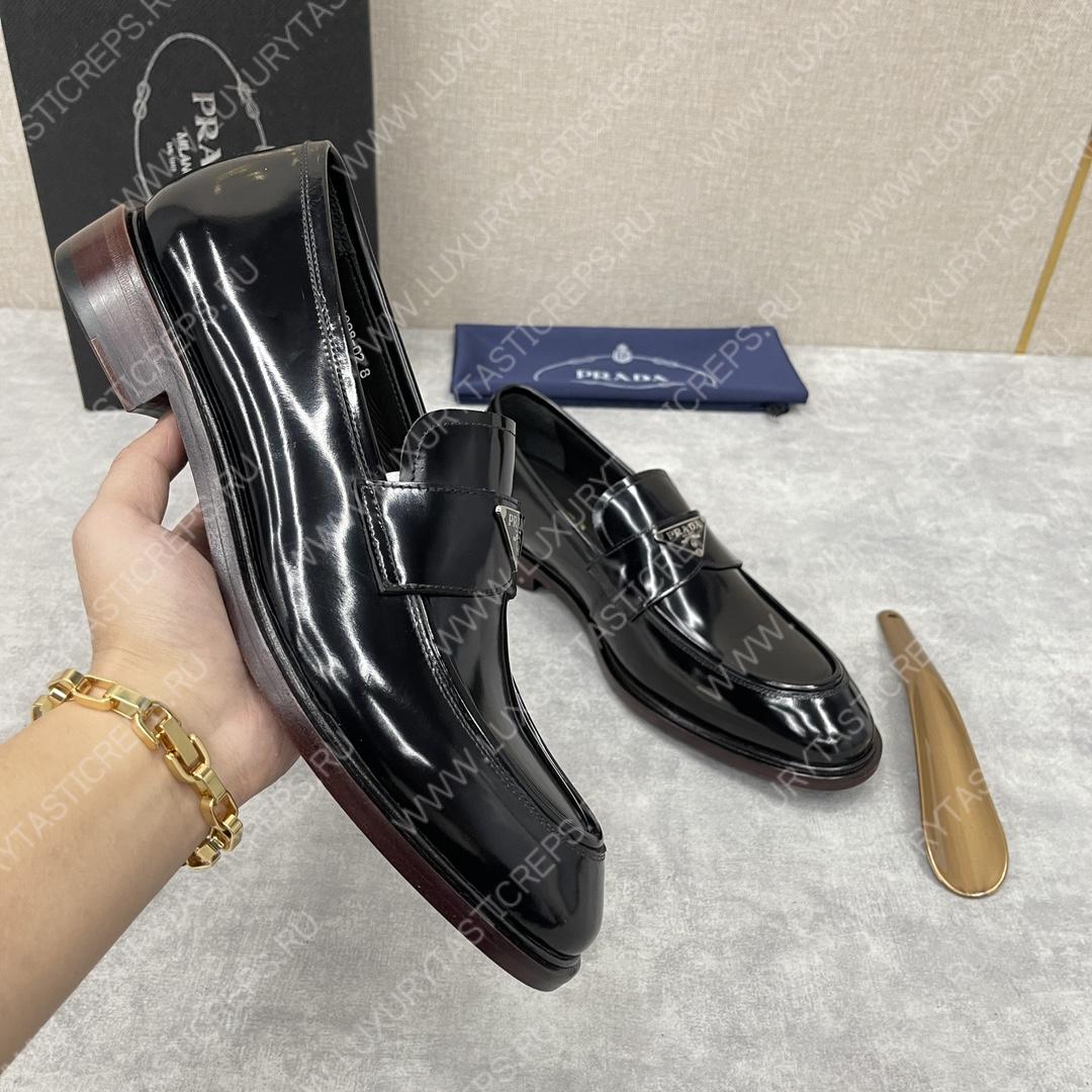 Pra*a loafers black 2db180