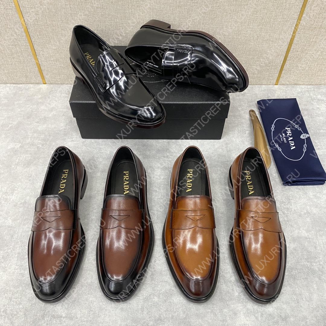 Pra*a loafers black 2db180
