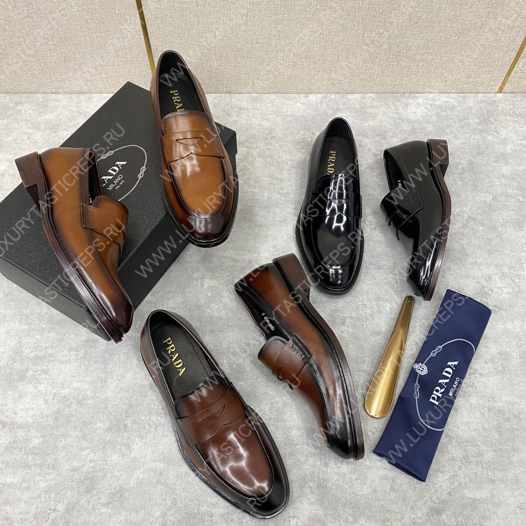 Pra*a loafers black 2db180