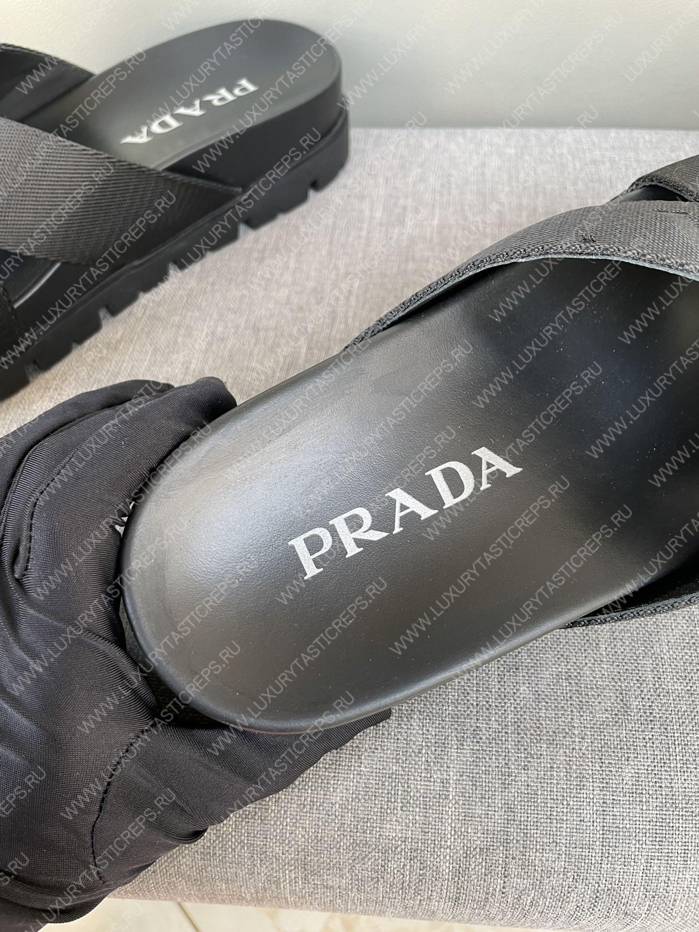 Pra*a leather sandal black 2x2471
