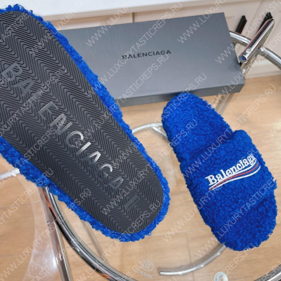 Ba*len*cia*ga slide dark blue 654261w2do11096