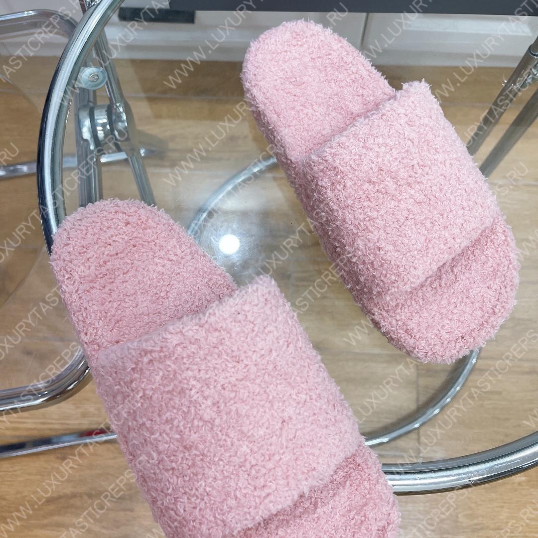 Ba*len*cia*ga slide baby pink 654261w2do11096