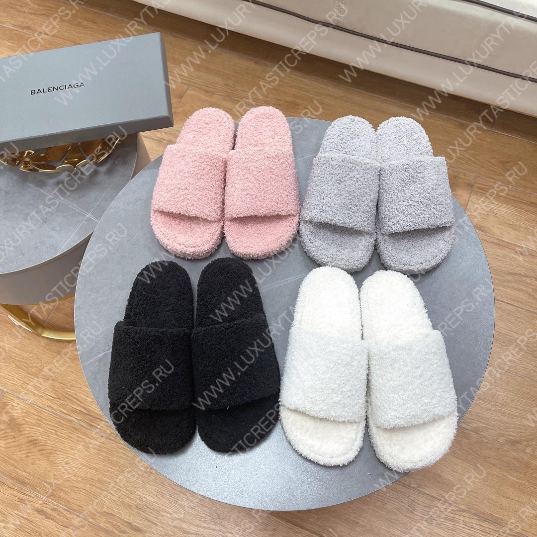 Ba*len*cia*ga slide baby pink 654261w2do11096