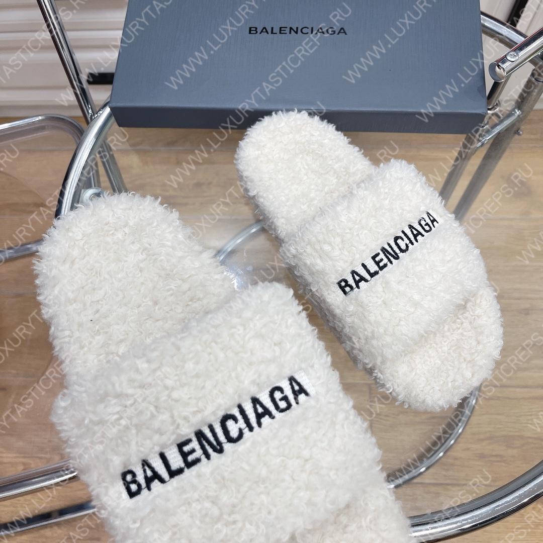 Ba*len*cia*ga slide white 654261w2do11096