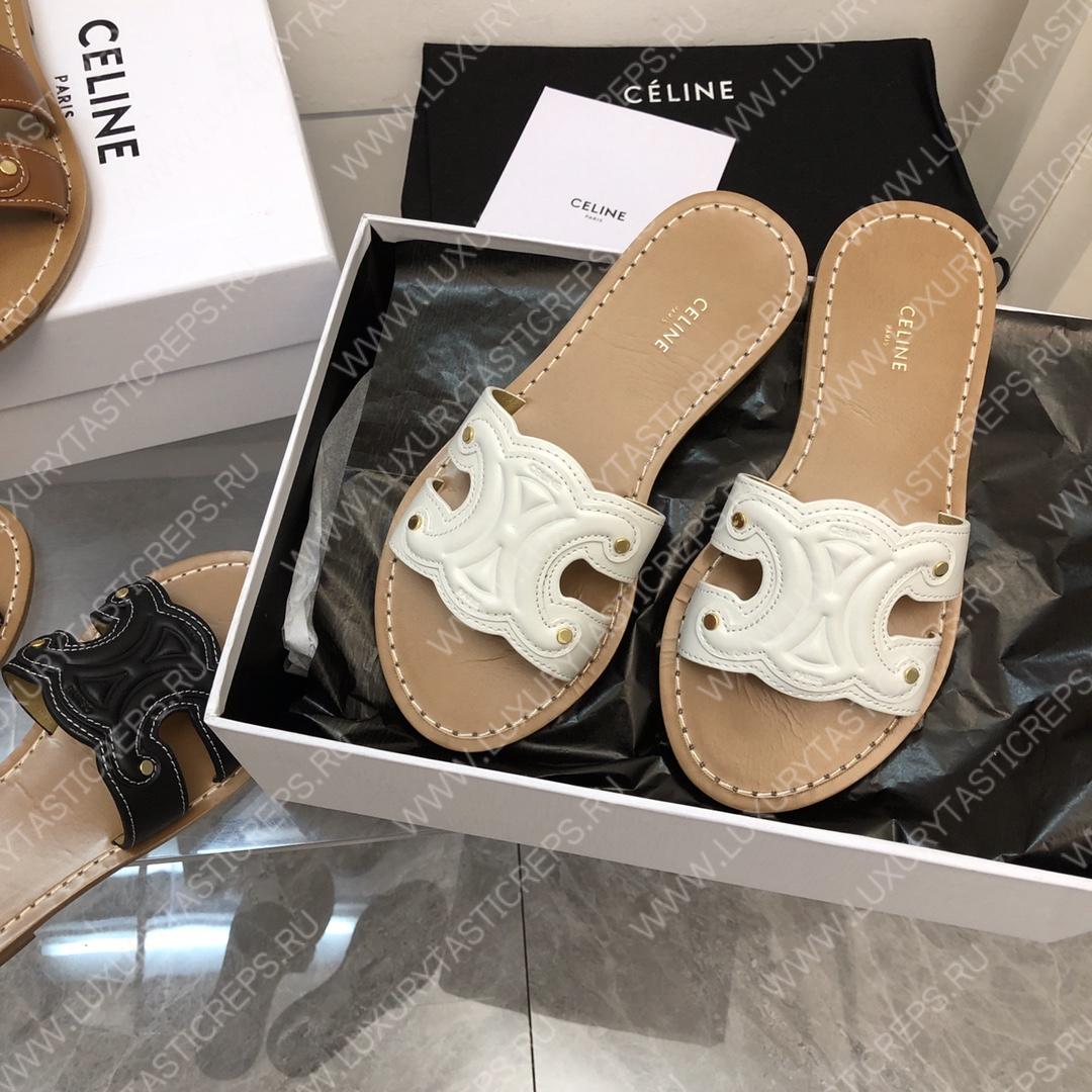 Ce**e triomphe mule white 352413093c