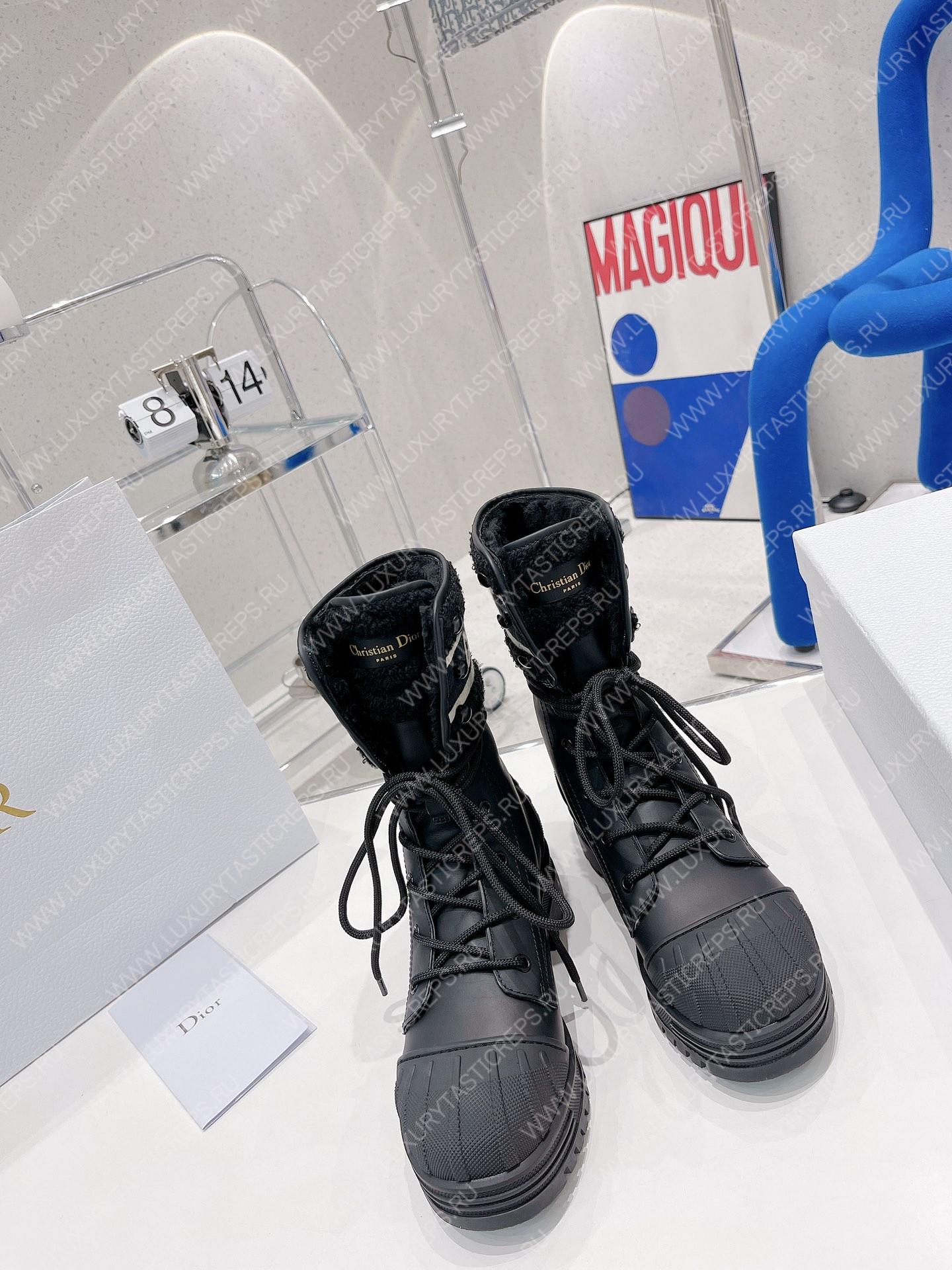 D*or d-major ankle boot black kci704ves