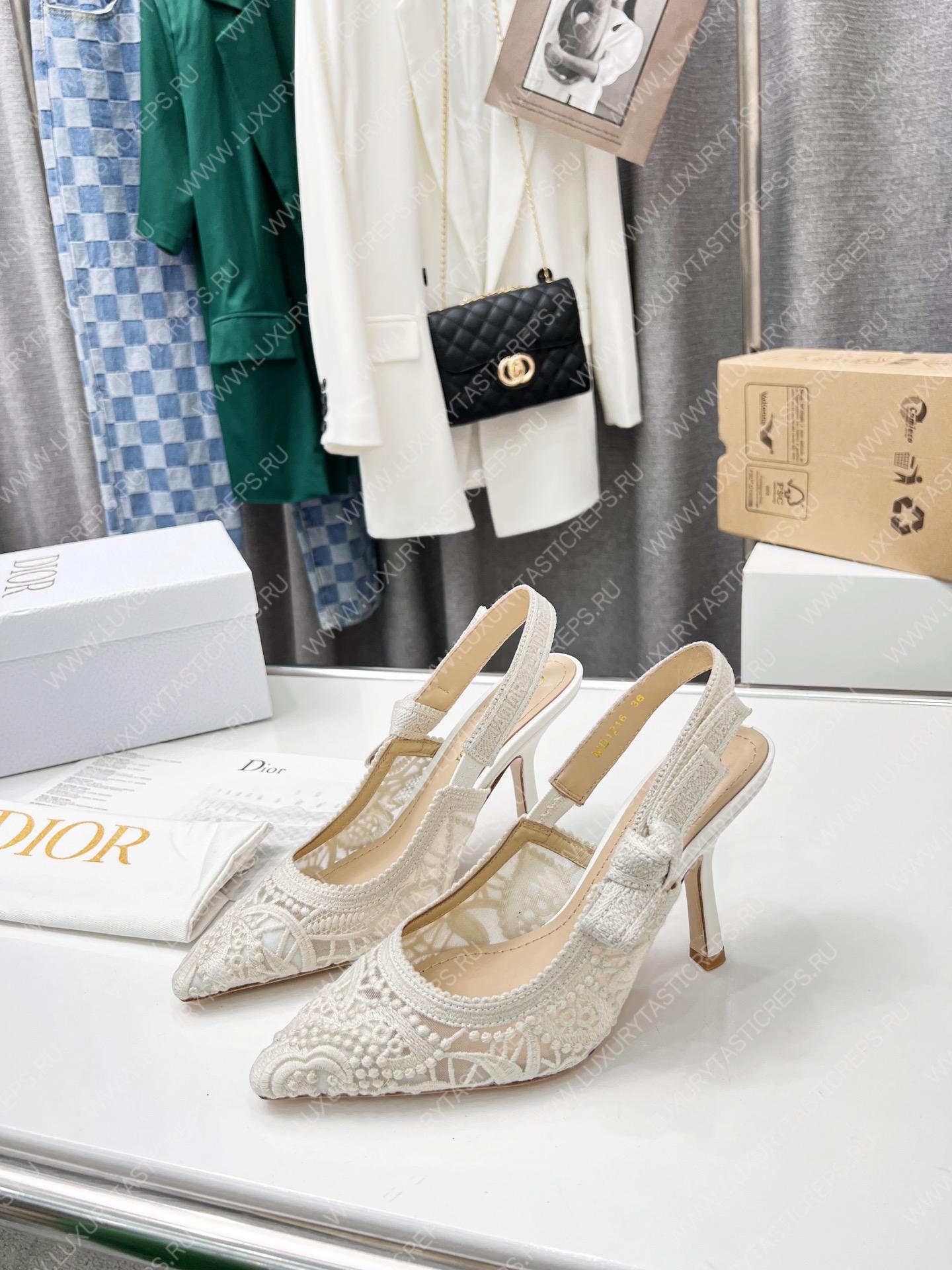 D*or j’aD*or slingback pump white kdp945mcm
