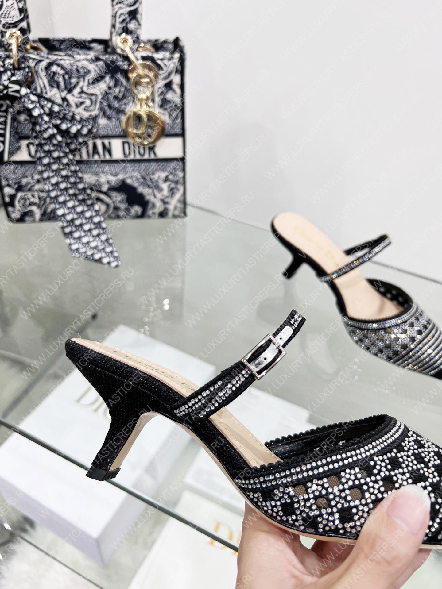 D*or capture heeled mule black kcp927sry