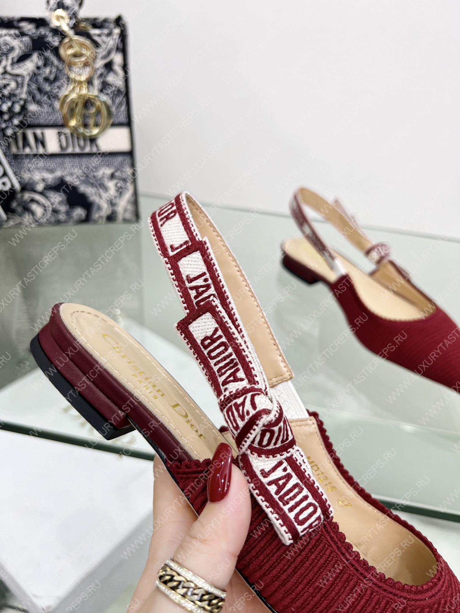 D*or j’aD*or slingback pump red kdc201tfl
