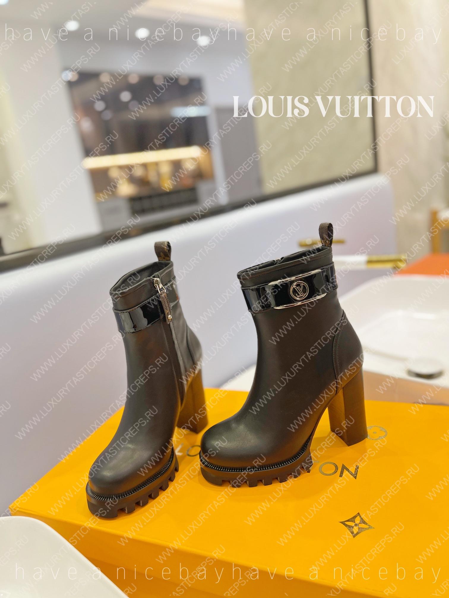 l**is V*t*n fame platform ankle boot black 1aabk2