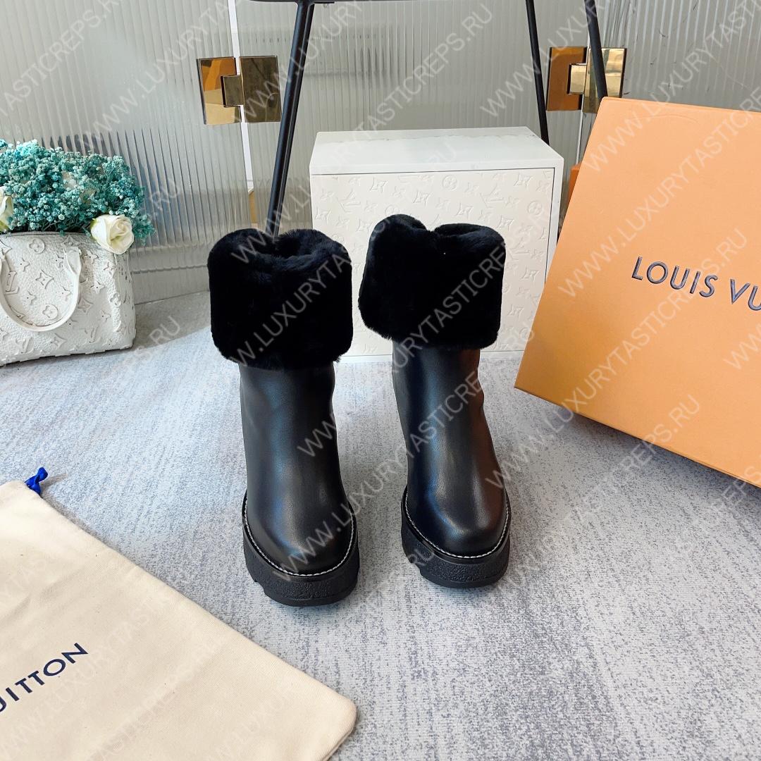 l**is V*t*n beaubourg platform ankle boot black 1aacew
