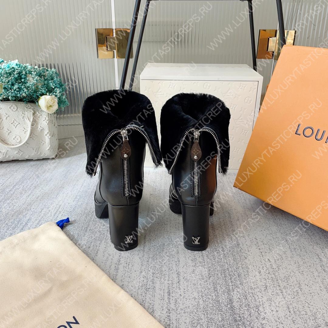 l**is V*t*n beaubourg platform ankle boot black 1aacew