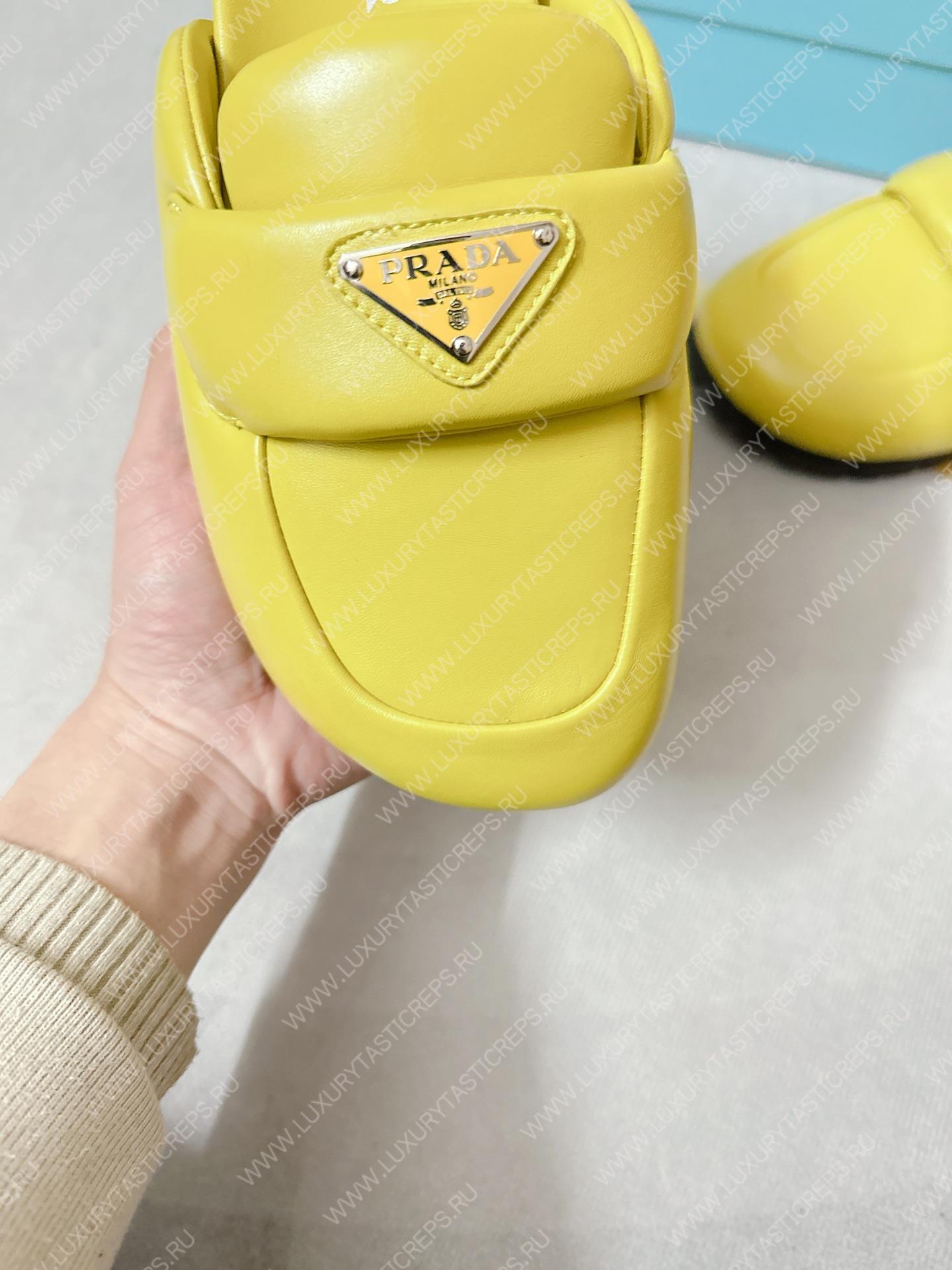 Pra*a soft padded sabots mango 1d109n
