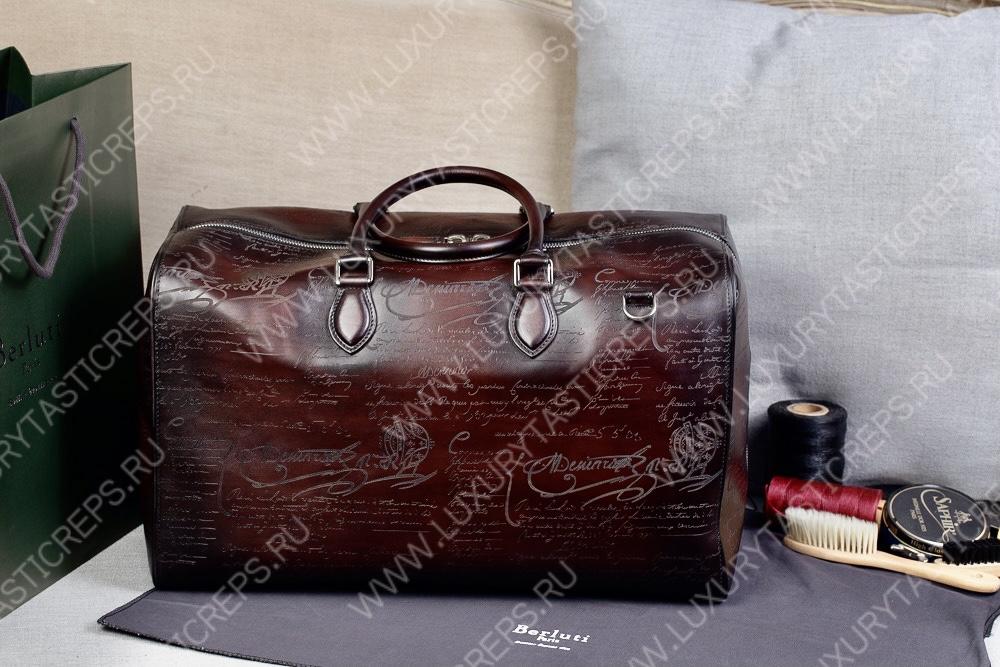 BERLUTI JOUR OFF MM TRAVEL BAG BLACK JOUR_OFF_MM_NEO-V2