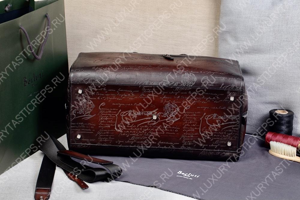 BERLUTI JOUR OFF MM TRAVEL BAG BLACK JOUR_OFF_MM_NEO-V2