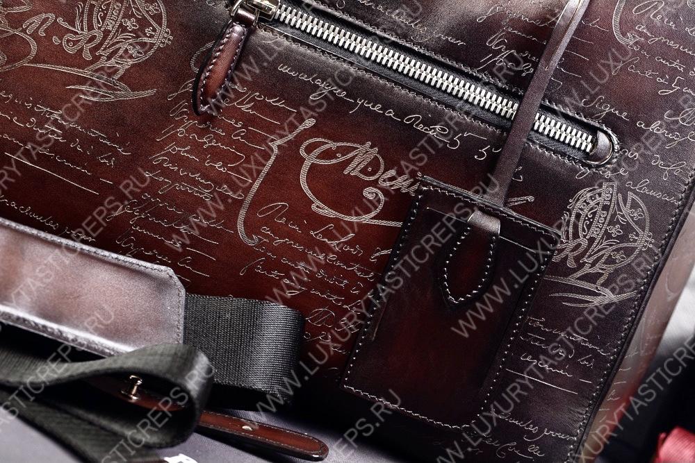 BERLUTI JOUR OFF MM TRAVEL BAG BLACK JOUR_OFF_MM_NEO-V2